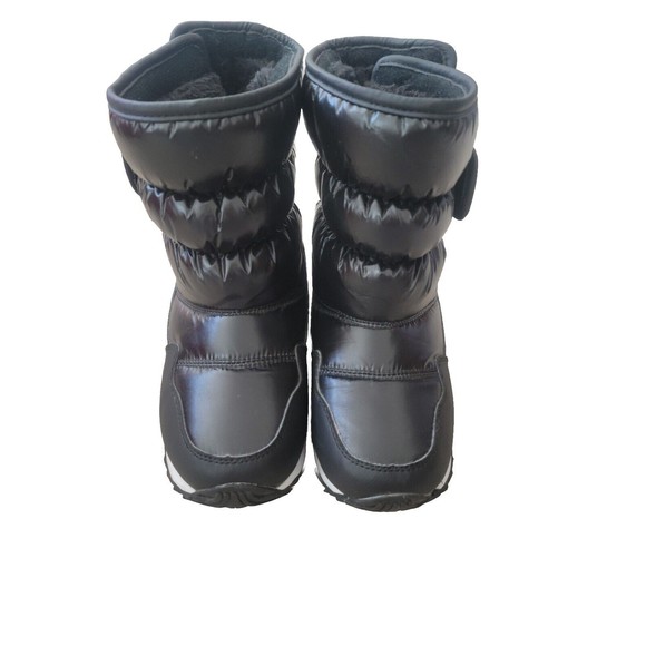 Hobibear A757 PUFFY Padded Fur Lined Unisex kids Snow Boots Sz 2.5 eu 34 - Picture 1 of 5